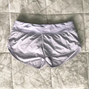 Lululemon Speed Shorts Hydrangea Blue Size 8